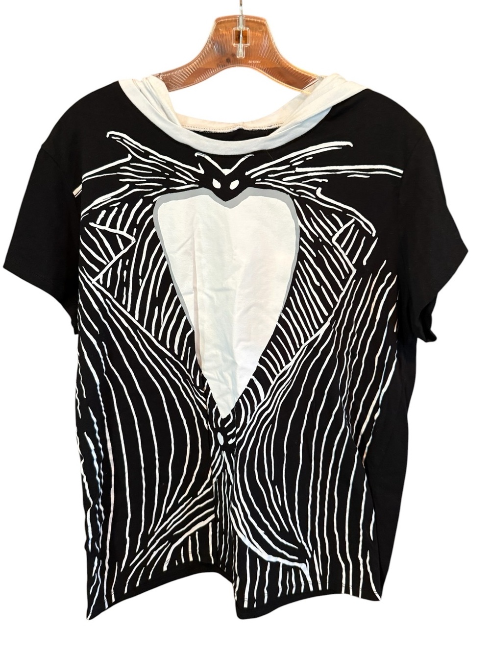 Disney The Nightmare Before Christmas Tee with Jack Skellington Hood